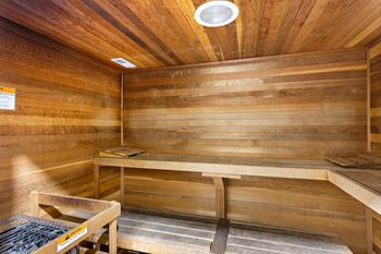 Sauna at The Vista on Brodie, Austin, TX